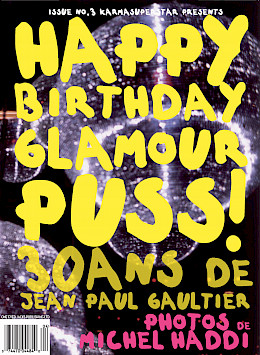 Happy Birthday Glamorous Puss by Michel Haddi