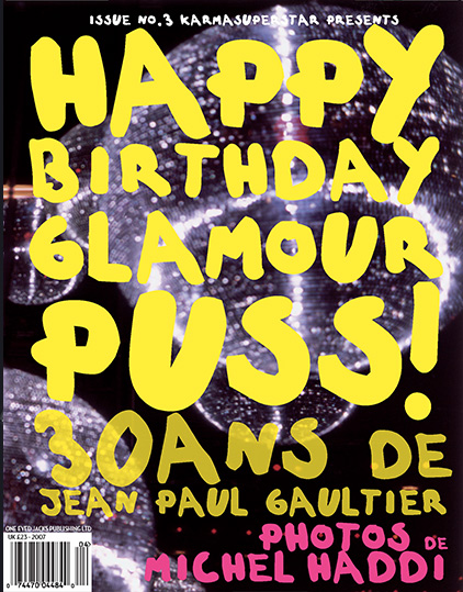 Happy Birthday Glamorous Puss by Michel Haddi