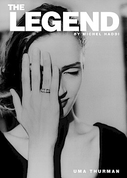 Uma Thurman by Michel Haddi