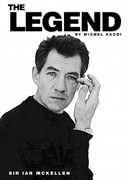 Sir Ian McKellen by Michel Haddi