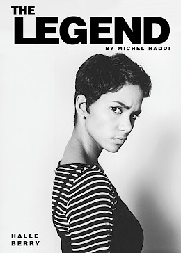 Halle Berry by Michel Haddi
